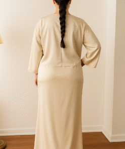 Alternative view of Ensemble Satin Élégance – Made in Italy
