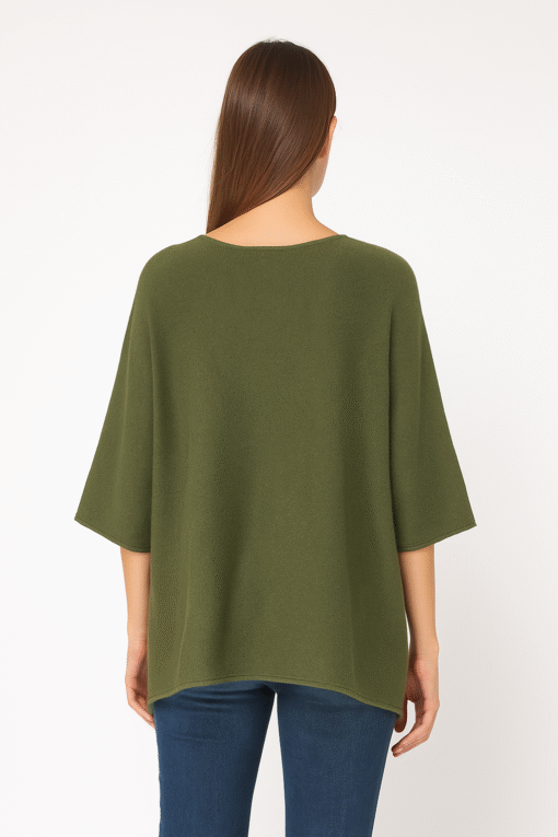 Pull Poncho Oversize – Made in Italy – Image 9