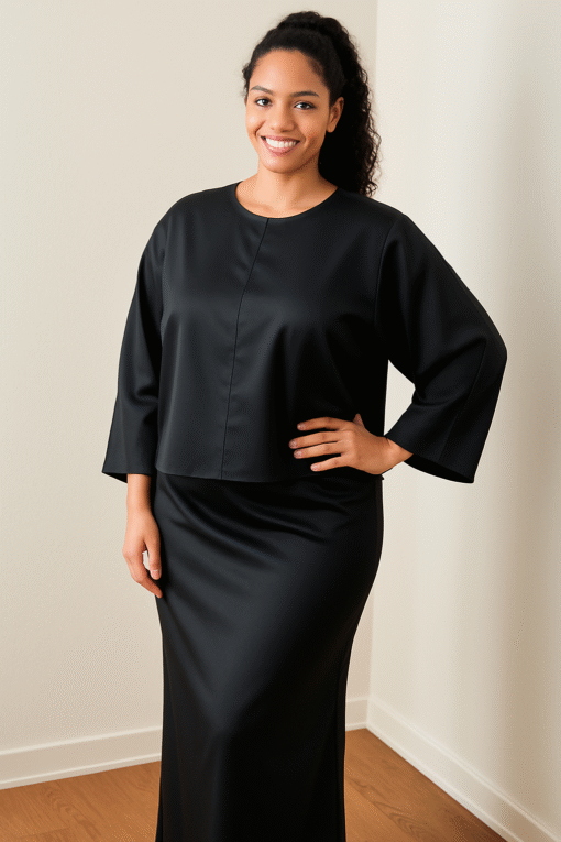 Ensemble Satin Élégance – Made in Italy – Image 5