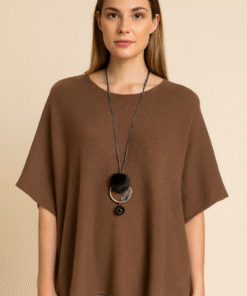 Pull Poncho Oversize – Made in Italy