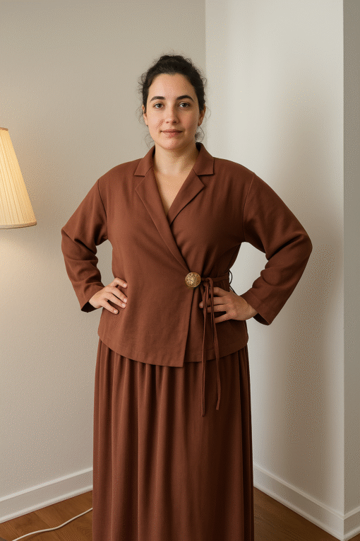 Ensemble Veste & Jupe Longue – Image 3