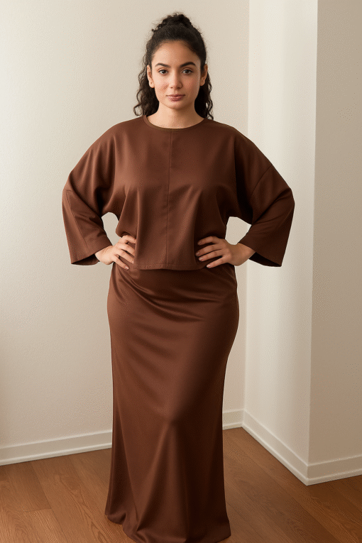 Ensemble Satin Élégance – Made in Italy – Image 3
