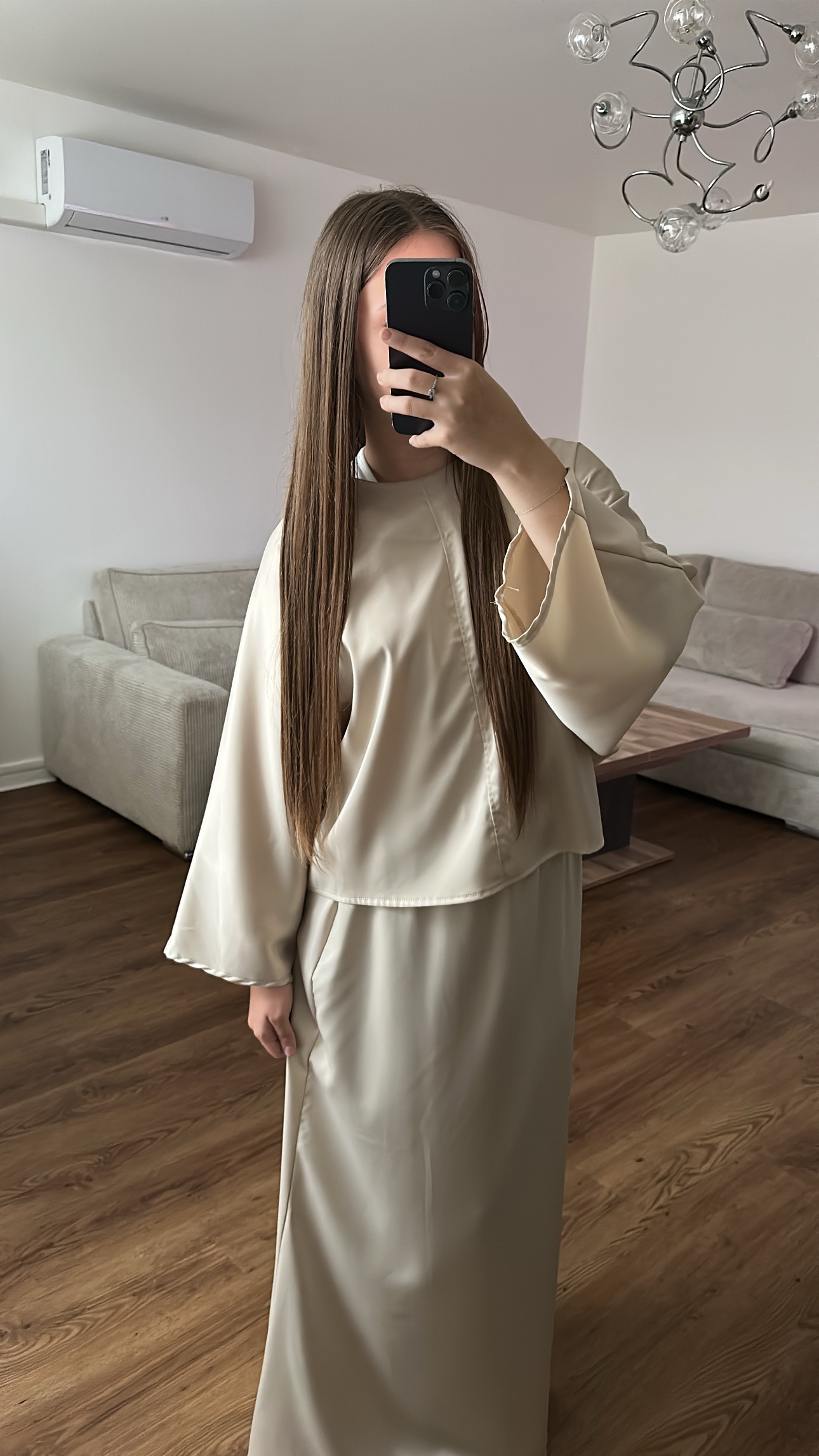 Ensemble Satin Élégance – Made in Italy