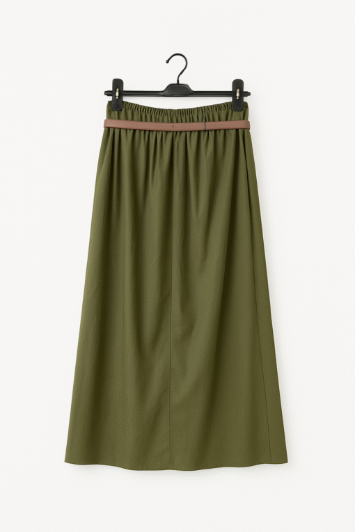 Jupe Longue avec Ceinture et Poches – Image 4