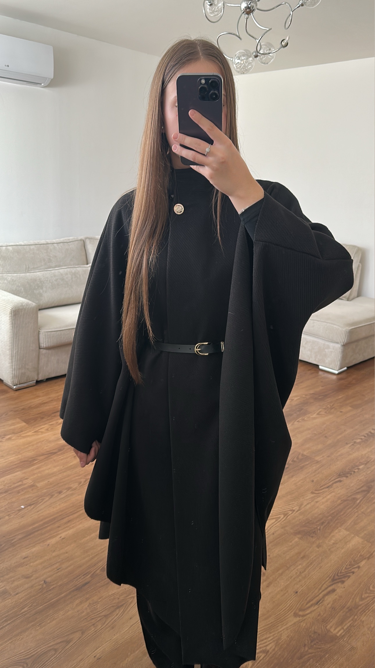 Cape longue femme – Élégance italienne