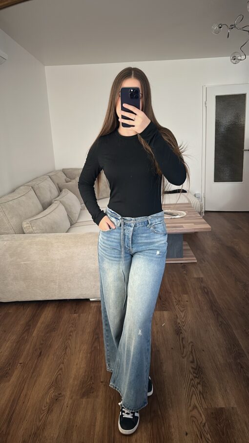 Jean Large Taille Haute - Melly & Co